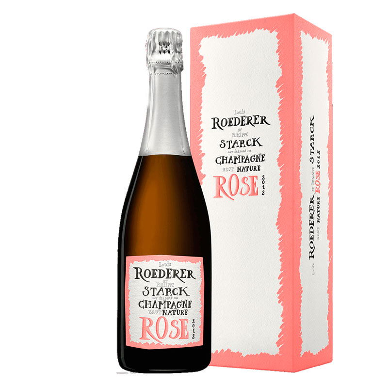 Louis Roederer Brut Nature Philippe Starck Rosé